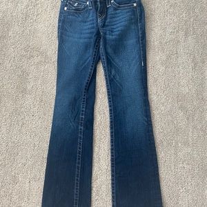 Vuntage True Religion Jeans  w/ Swarovski buttons